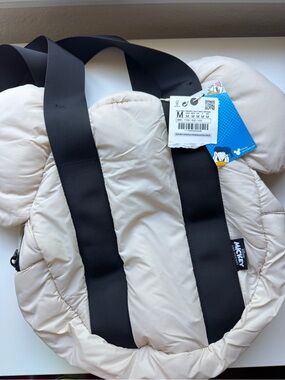 Disney Gray Mickey Ear Kids Tote bag with Black Straps NWT from Zara